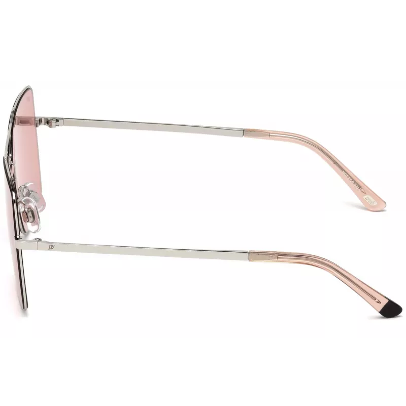 Okulary przeciwsłoneczne WEB EYEWEAR Woman WE0201-16U Cat Eye Havana Acetate Brązowe Soczewki 100% UV400