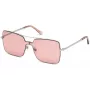 Okulary przeciwsłoneczne WEB EYEWEAR Woman WE0201-16U Cat Eye Havana Acetate Brązowe Soczewki 100% UV400