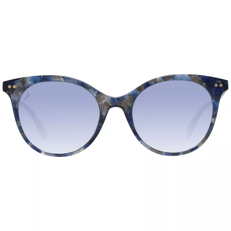 Okulary przeciwsłoneczne WEB EYEWEAR Damskie WE0277-5255W Kocie Oko Havana Brązowy 52/19/140 mm