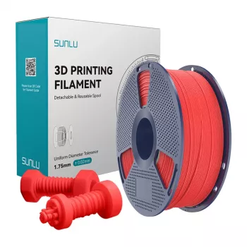 SUNLU ABS H-S R Filament ABS o wysokiej prędkości 1,75 mm czerwony 1 kg