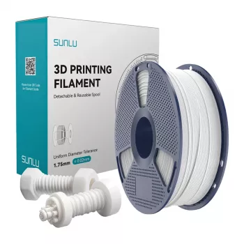 Sunlu High-Speed Filament ABS (biały) 1.75 mm 1 kg (ABS H-S W)