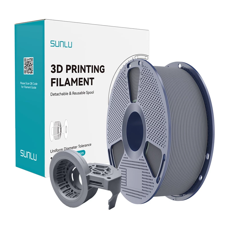 SUNLU PETG High-Speed Matte Filament 1,75 mm szary 1 kg