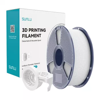 Sunlu PETG Filament High-Speed Matowy Biały 1.75mm 1kg