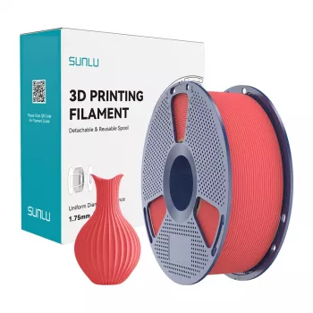 SUNLU PLA Classic Filament do drukarek 3D 1,75 mm 1 kg, wiśniowy
