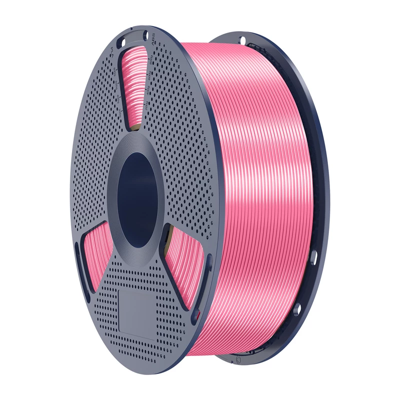 Sunlu PLA+ Silk Filament 1.75mm różowy 1kg – wykończenie wysoki połysk jedwab do drukarek 3D FDM