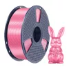 Sunlu PLA+ Silk Filament 1.75mm różowy 1kg – wykończenie wysoki połysk jedwab do drukarek 3D FDM
