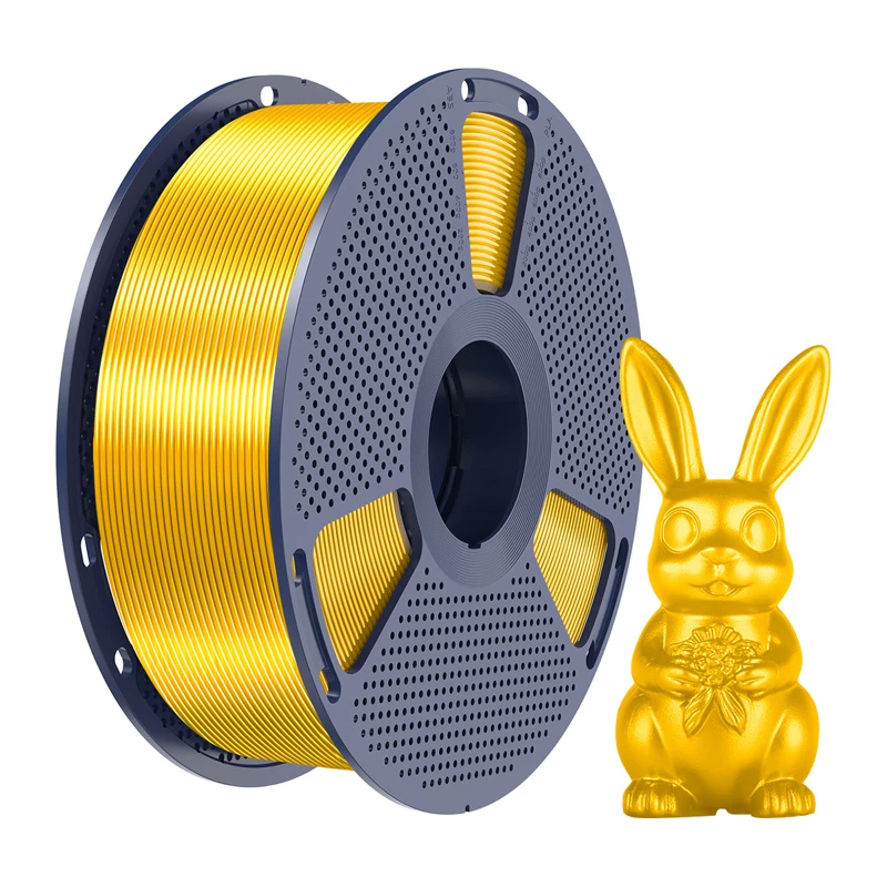 SUNLU PLA+ Silk Gold 1,75 mm 1 kg filament do drukarek 3D