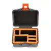 Sunnylife AQX-28 Mini Hard Case do DJI Osmo Action 3/4/6 – Czarny EVA i skóra PU
