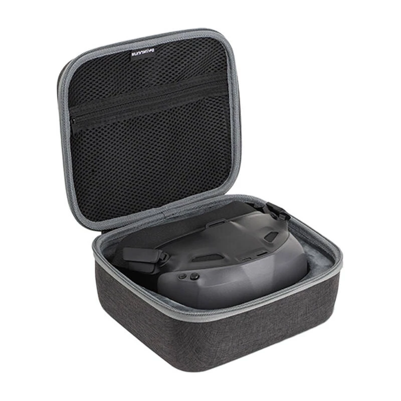 Sunnylife B937 Twarde etui EVA na gogle DJI FPV Goggles V2, Goggles 2 i Integra (szaro-czarne)