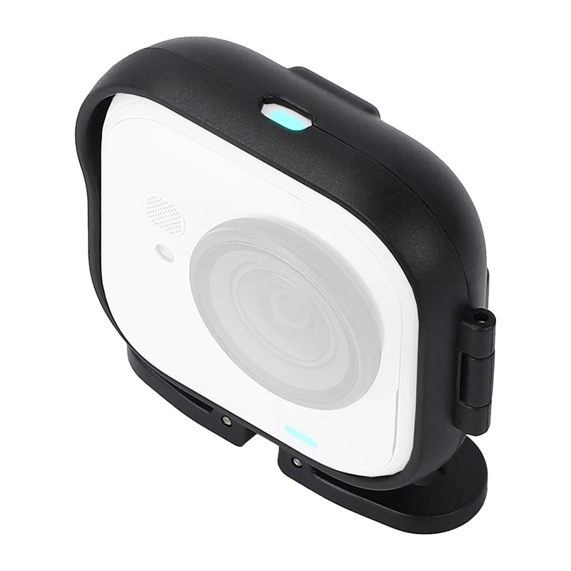 Sunnylife Adapter Ramki Montażowej do Insta360 GO Ultra – Czarny ABS, Gwint 1/4 cala i Stopka Zimna