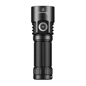 Superfire L22 XHP70.2 Latarka LED 3000 lumenów USB-C z funkcją powerbanku, czarna