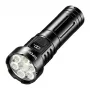Superfire L24 USB-C ładowalna latarka LED, 2500 lumenów, zasięg 500m, IP44, czarna