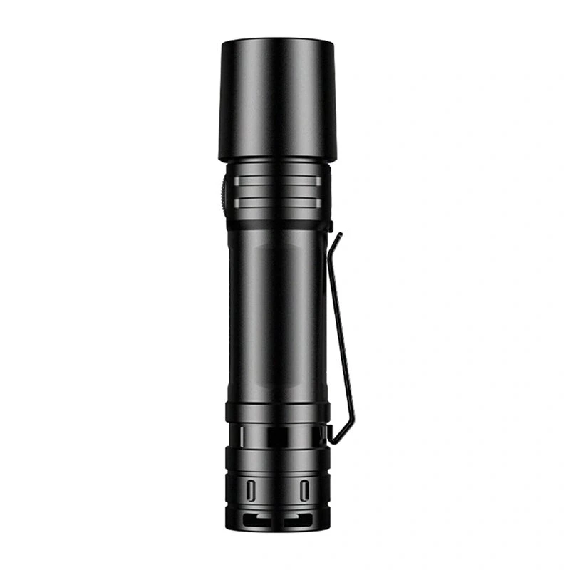 Superfire SF05 156 lumenów latarka LED z zoomem - czarna