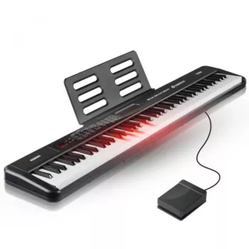 SUPRIMO 88035L Edukacyjne Pianino Cyfrowe 88 Klawiszy