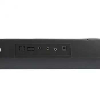 SUPRIMO EK611 61-klawiszowa klawiatura edukacyjna dla dzieci z wyświetlaczem LCD, 200 brzmień, 128 rytmów, mikrofonem i pulpitem na nuty