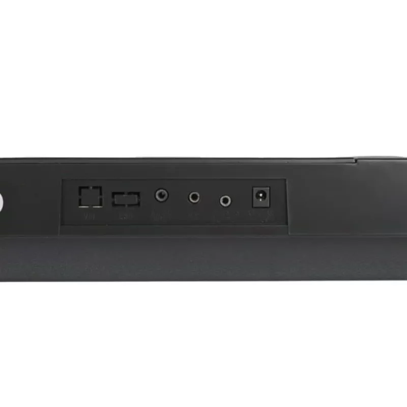 SUPRIMO EK611 61-klawiszowa klawiatura edukacyjna dla dzieci z wyświetlaczem LCD, 200 brzmień, 128 rytmów, mikrofonem i pulpitem na nuty