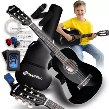 SUPRIMO JRC SET BK Gitara klasyczna 1/4 Czarny