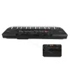 SUPRIMO MQ 6116 Keyboard edukacyjny dla dzieci 61 klawiszy z LCD, 128 brzmień, 128 rytmów, nagrywanie, wejście mikrofonowe, czarny