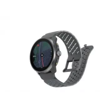 Suunto Race S Graphite GPS Multisport Watch z 1.32 inch AMOLED Touchscreen, Stal nierdzewna, Puls, Wodoszczelność 100m