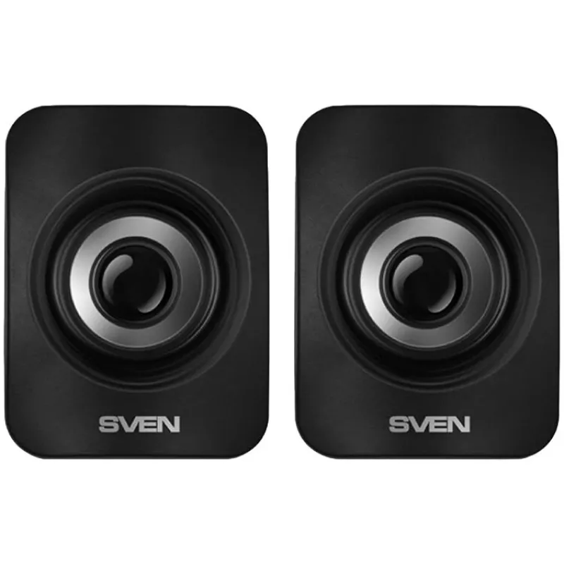 SVEN 130 USB Black 2.0 Stereo Speakers