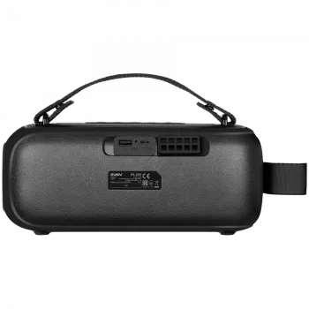 SVEN PS-255 Głośnik, Czarny (12W, Bluetooth, FM, USB, Mikrofon Karaoke, 3600mAh)