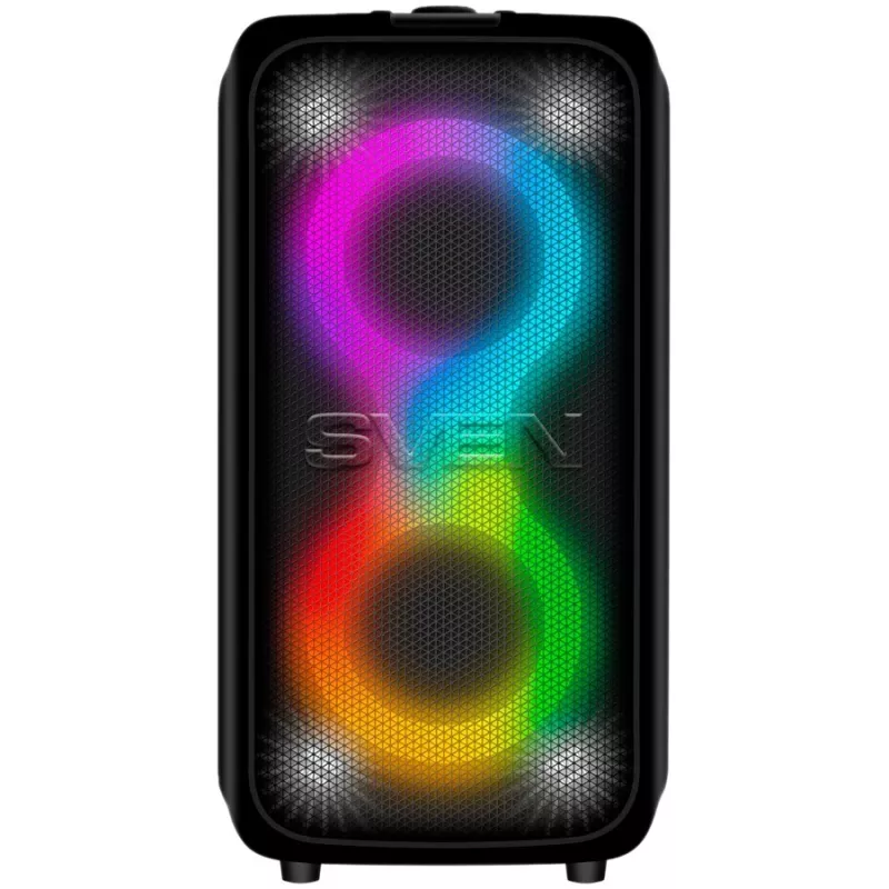 SVEN PS-960 2.0 Przenośny głośnik Bluetooth 160W TWS FM USB LED Czarny