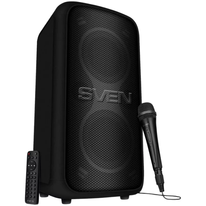 SVEN PS-960 2.0 Przenośny głośnik Bluetooth 160W TWS FM USB LED Czarny