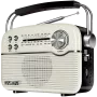 SVEN SRP-500 Przenośny głośnik Bluetooth, biały (3W, radio FM/AM/SW, USB, microSD, AUX, bateria)