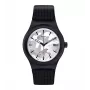 SWATCH New Gent SUTB407 Automatic Watch 42mm Black Bio-sourced Plastic Silicone