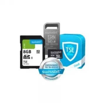 Swissbit TSE v2 karta microSD 8 GB Moduł Bezpieczeństwa Fiskalnego (SFSD008GN1PT1TB-E-5E-E3P-JA0)