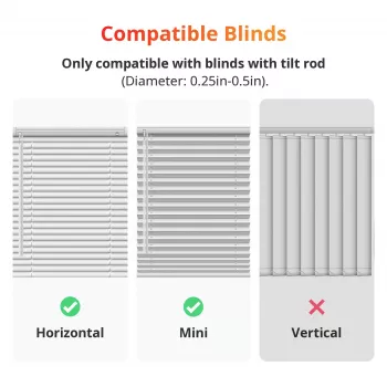 SwitchBot Blind Tilt - Smart Electric Blind Controller