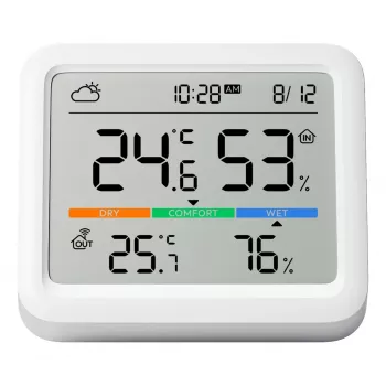SwitchBot Meter Pro Weather Station Thermometer Hygrometer White