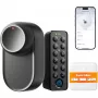 Zestaw SwitchBot Smart Lock Pro z Hub Mini Matter, Keypad Touch i kartą NFC - Biały