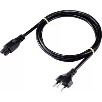 Kabel zasilający do urządzeń chłodniczych SYGONIX SY-5042688, Schuko na IEC C13, 1,8 m, czarny