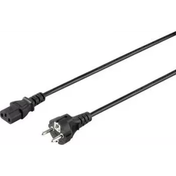 Kabel zasilający do urządzeń chłodniczych Sygonix SY-5042692 CEE 7/7 do IEC C13 2 m Czarny