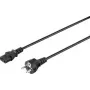 Kabel zasilający Sygonix SY-5042694 CEE 7/7 do IEC C13 1,5 m Czarny