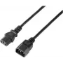 Przedłużacz zasilania Sygonix SY-5243894 IEC C13/C14, 5 m, czarny