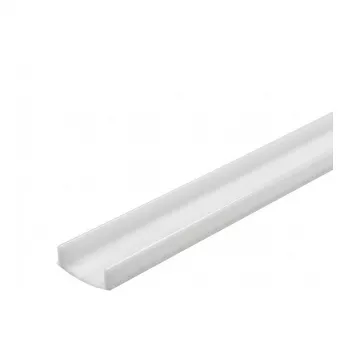 Synergy 21 LED U-Profile Diffuser Cover Opal do ALU068-R, ALU069-R, ALU070-R, 2000mm, Plastik, Snap-on