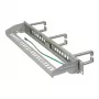 Synergy21 Keystone Patch Panel 19 inch 1U 16 Ports Light Grey z prowadnicą kablową
