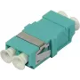 Adapter światłowodowy SYNERGY21 LC Duplex Multimode, 50/125µm, Aqua, bez kołnierza S215481