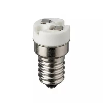 SYNERGY21 LED Adapter E14 do GX5.3 do żarówek LED, biały