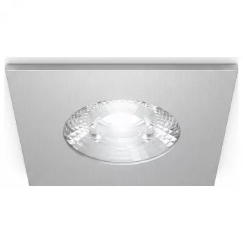 SYNERGY21 LED Recessed Ceiling Spot Helios Silver - Square - Neutral White