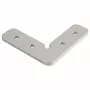 SYNERGY21 S21-LED-PR240099 łącznik narożny 90° do profili LED U ALU143/ALU144/ALU145/ALU146, aluminium anodowane, srebrny