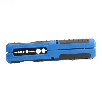 Synergy21 Universal Cable Stripper - Adjustable Depth, Cuts Round/Flat/Coax/Data Cables
