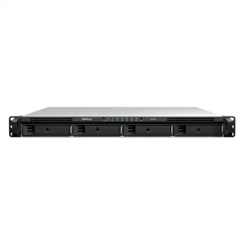 Synology RS826+ 1U Rackmount 4-zatokowy NAS, AMD Ryzen V1500B, 4GB DDR4 ECC, 4x 1GbE, bez dysków