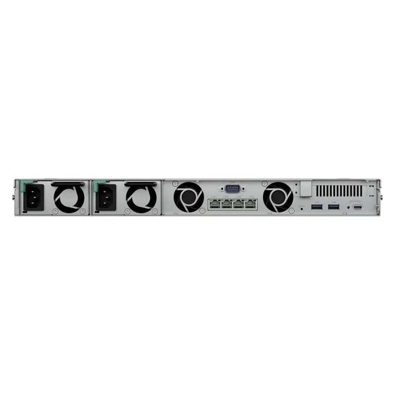 Serwer NAS Synology RackStation RS826RP+ 1U na 4 dyski, AMD Ryzen V1500B, 4GB DDR4 ECC, 4x 1GbE, redundantny zasilacz