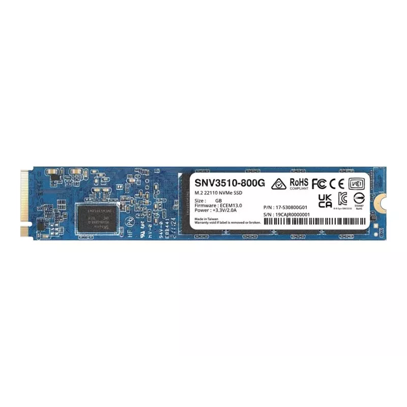 Synology SNV3510-400G 400GB M.2 22110 PCIe 3.0 x4 NVMe SSD