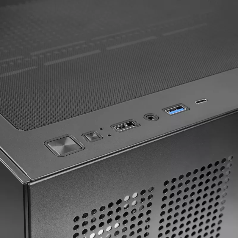 TACENS MARS MC-V5 4xARGB USB-C ATX Mid-Tower Case z hartowanym szkłem