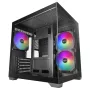 TACENS MARS MC-VIEW3 Micro-ATX Case z 3x ARGB Wentylatorami, USB-C, Hartowane Szkło