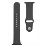 Taktyczny pasek silikonowy do Apple Watch 42/44/45mm Czarny